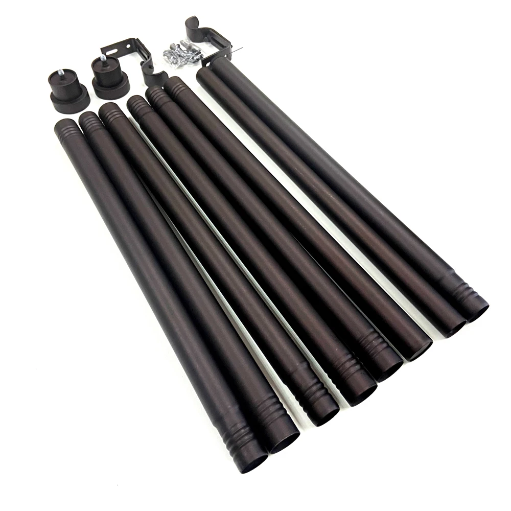 Adjustable Bathroom Telescopic Rods Stainless Steel Shower Curtain Rods for Closet Door Window bar