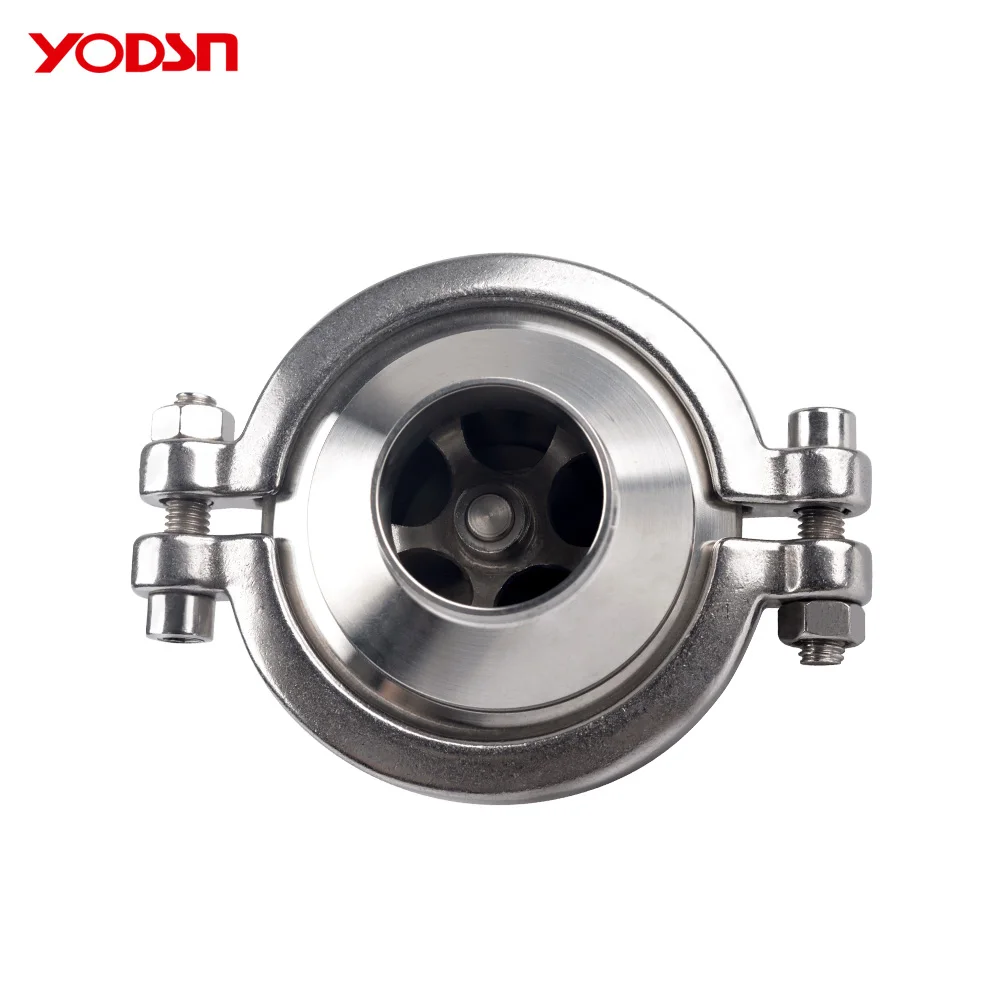 SS316l Sanitary Stainless Steel Check Valve for Water Pump Fluid Equipment General Hydraulic Applications Welding Check Valve