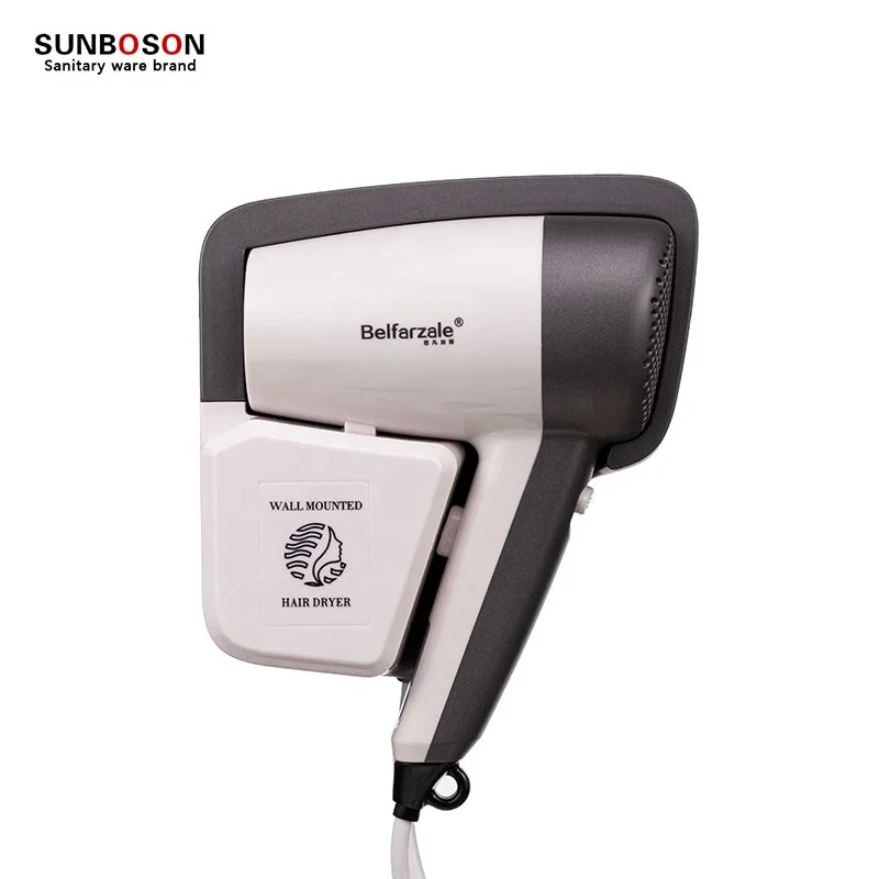  Custom Lcd Ce Rohs Hair Dryer Abs Wall Mounted Hairdryer With High