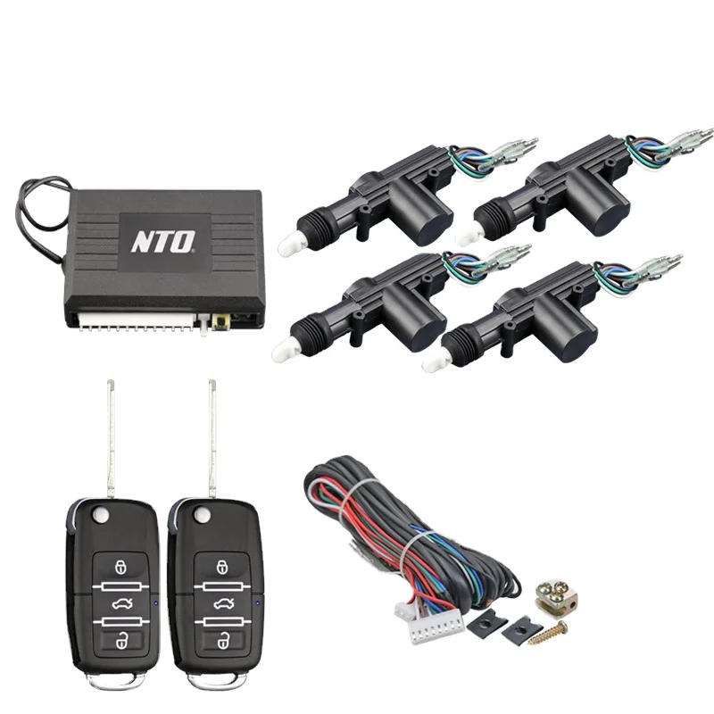 NTO LD005 Универсальный DC12V пульт дистанционного управления Автомобильный Дверной замок с приводом разблокировки сигнализации бесключевого доступа система центрального замка