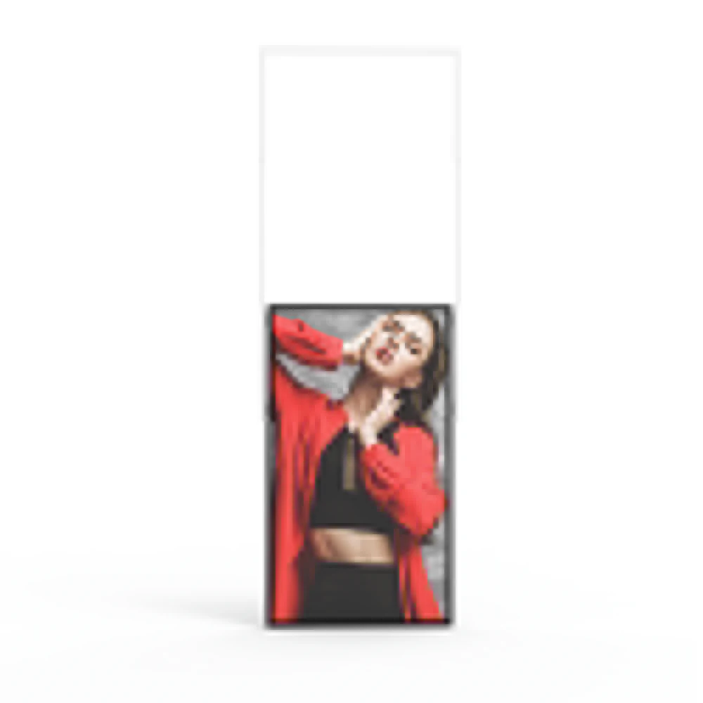 Высокая яркость 2500 нит ЖК-окно магазина двухсторонний дисплей висячие цифровые вывески Окно ЖК рекламный экран