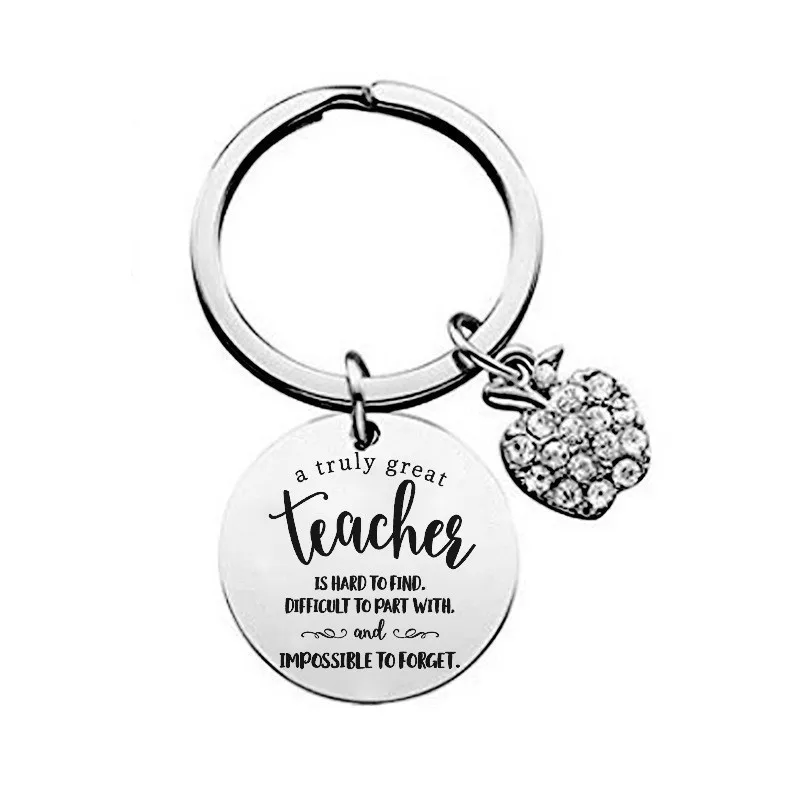 Inspirational Keychain Metal Key chain Always Remember You Are Braver Than You Believe stronger smarter Inspiration Gift Keyring
