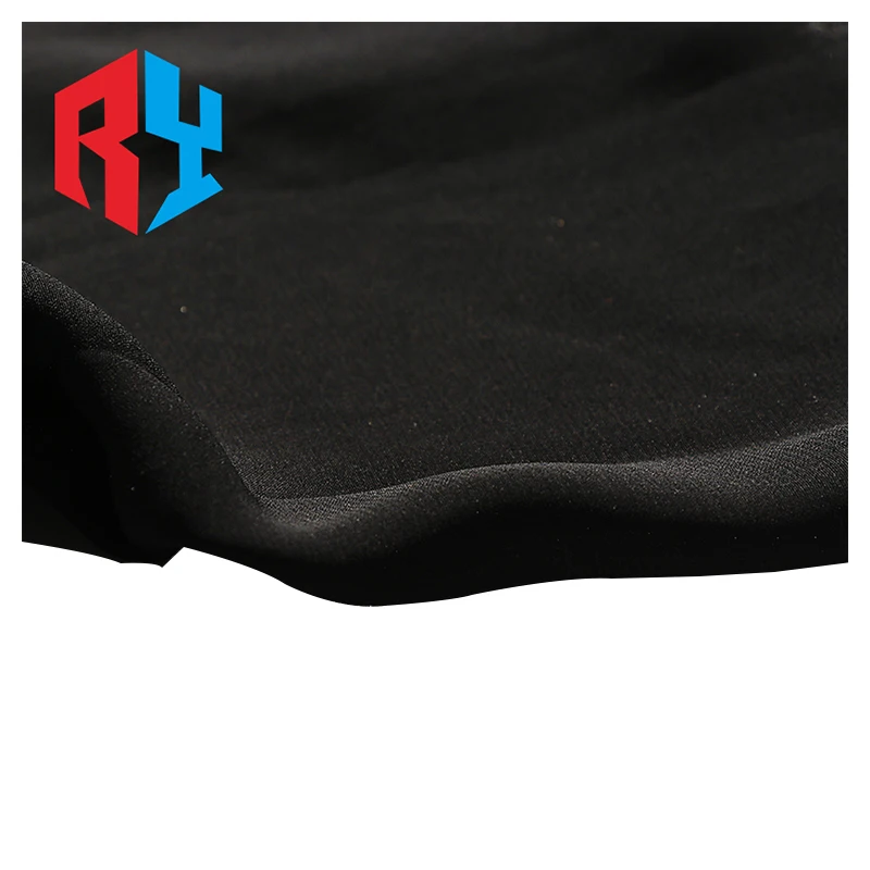 100% polyester abaya fabrics 2024 newest wholesale nida  black/formal black/Korean black Muslim female dress dubai abaya