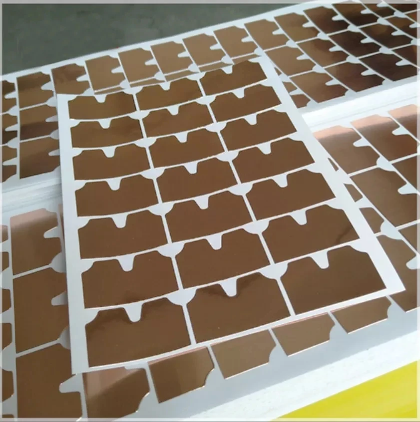 With conductive tape 3M 1188 copper foil tape