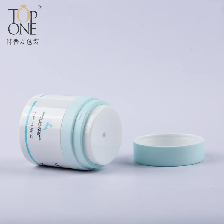 
Luxury Cream Jar,face Cream Unique Acrylic Jar Skin Care Products Packaging Refillable Cosmetic 15 30 50 G Acrylic Acceptable 