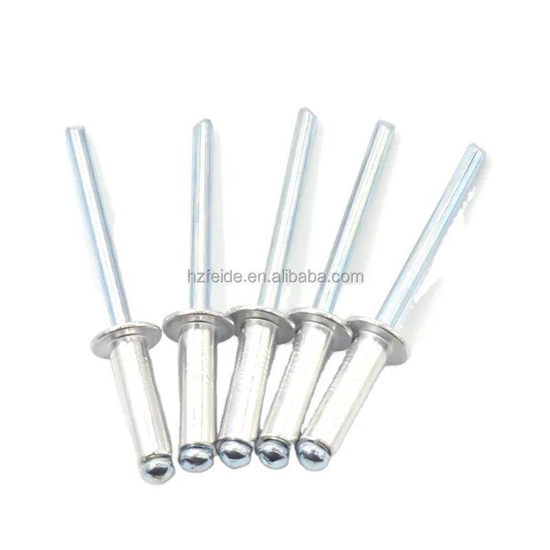 3,2 мм 4,8 мм 6 мм 6,4 мм Ханчжоу крепеж алюминиевая сталь с потайной головкой заклепки