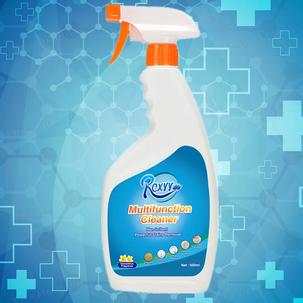 500ml Premium Multifunction quick drying type laminate floor cleaners kitchen floor clean detergent liquid