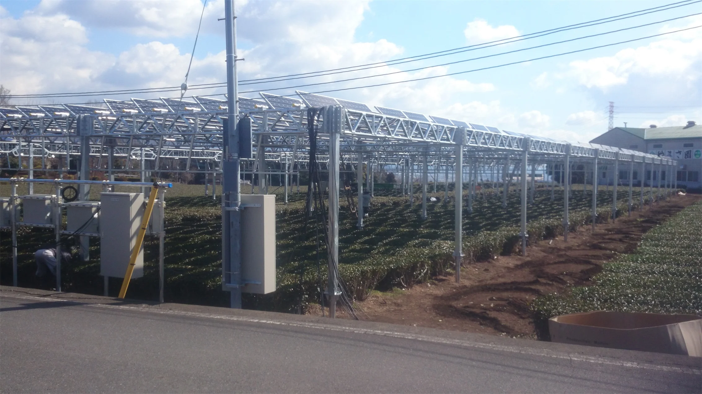 Ground screw foundation pv agricultural mounting structures galvanized steel solar