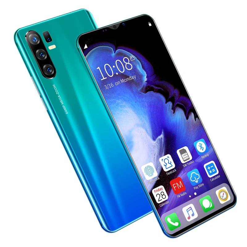  Смартфон с экраном 5 8 дюйма 4G X30 Pro 4 + 64 ГБ