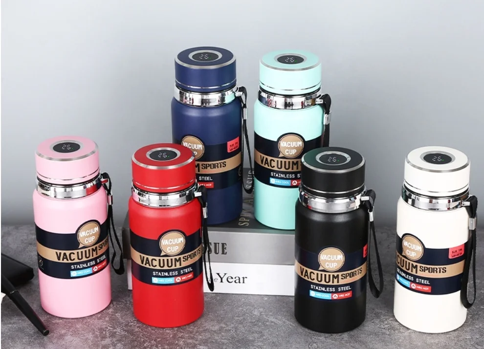 FACTORY Wholesale 600ml 800ml 1000ml Tumbler thermos Inox vasos de acero inoxidable stainless steel water bottle wit