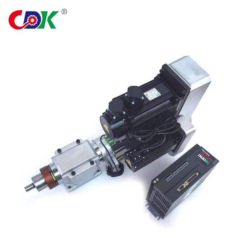 High Precision Pneumatic Servo Motor Drilling Tapping Spindle Power Head Unit