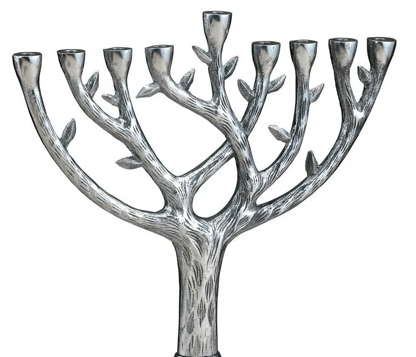 Tree Of Life Chanukah Menorah