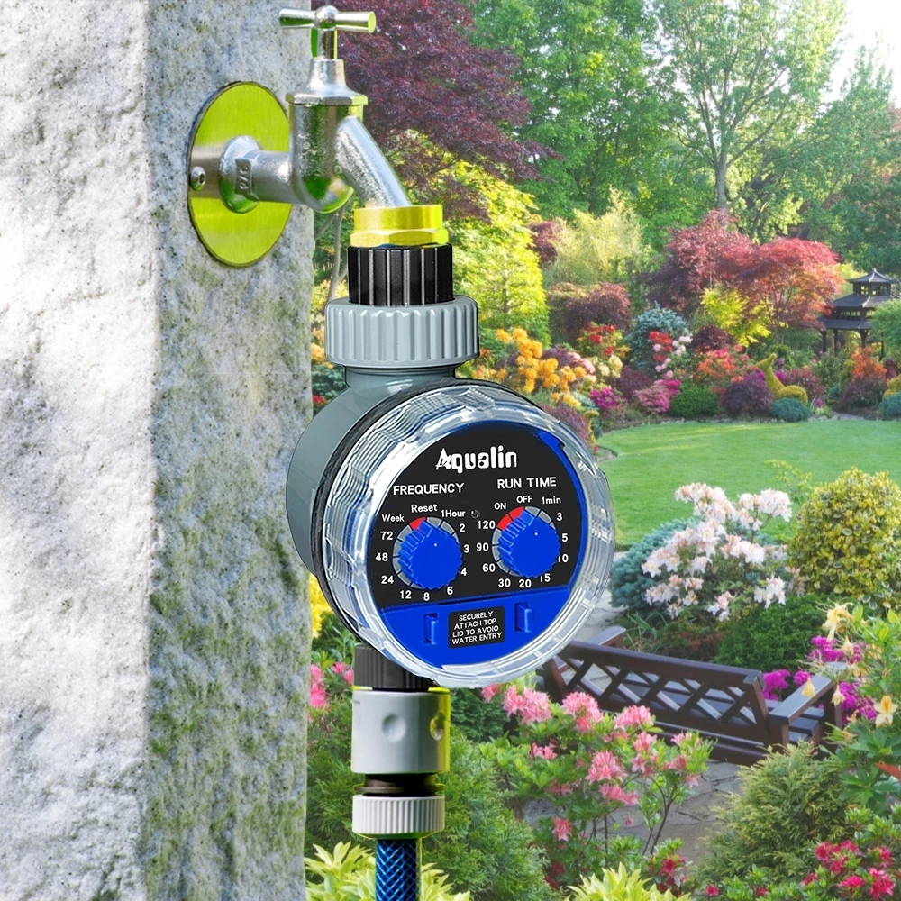 Garden Water Timer Ball Valve Automatic Electronic Watering Home Irrigation Controller