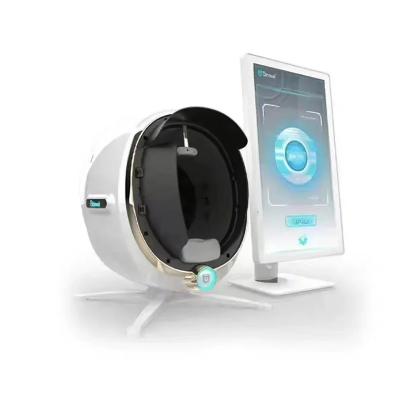 8 Spectral Imaging Portable Intelligent 3D Digital Skin Hydration Analyzer Face Scanner