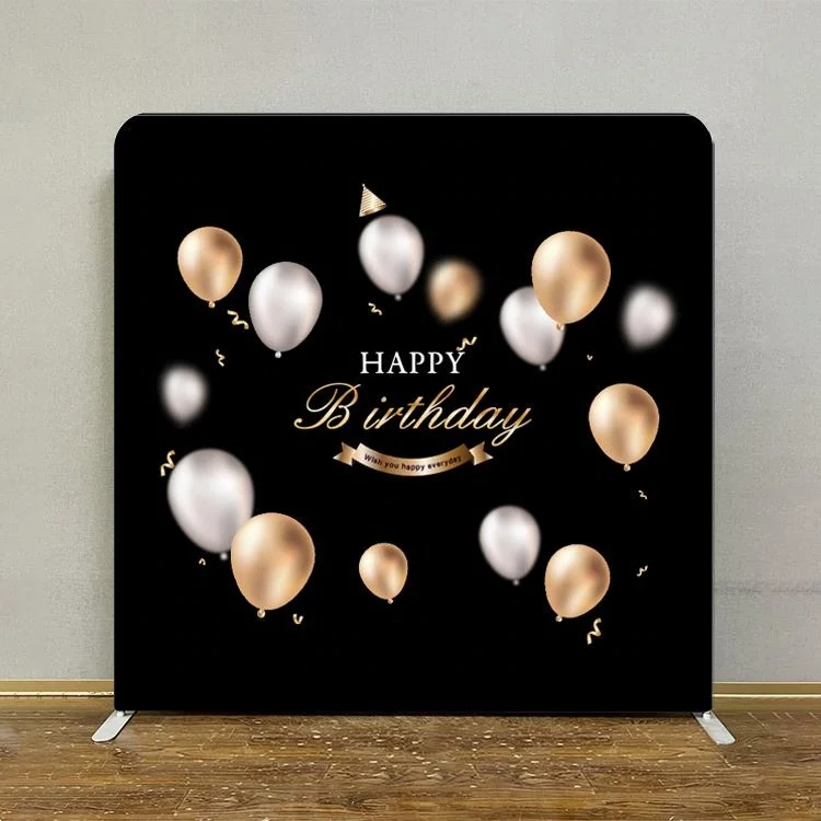 Cheap Street Banners Outdoor Advertising Wedding Tension Fabric Display Backdrop Stand