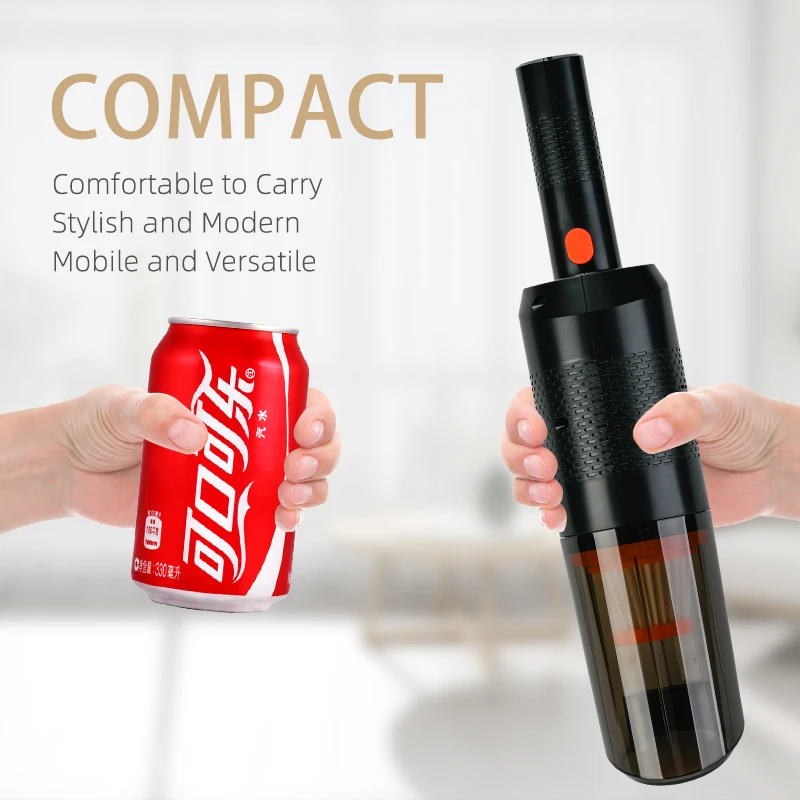 Household Vacuum Cleaner Small Car Wireless Charging Fully Automatic High Power Car Vacuum Cleaner Desktop Computer