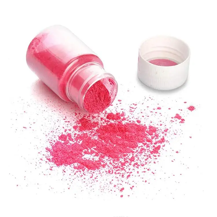 ZQX305 10G 24 colors Bulk Colorful Mica Powder pigment Powder For Epoxy Resin Soap Making Makeup