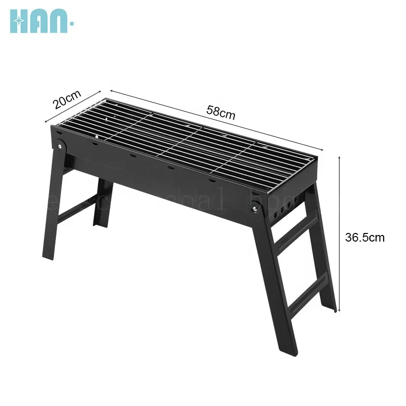 New Charcoal Camping Barbecue Portable Outdoor Rotisserie Korean Table Folding Grill Bbq On Sale (1600305698781)