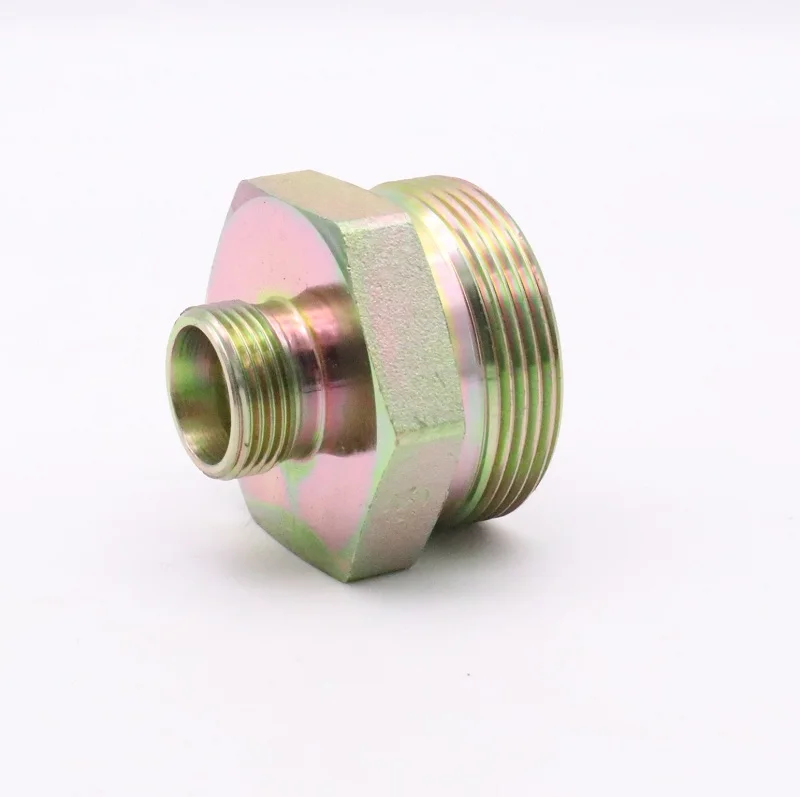 (QHH3734.2 ) Male connector-KEG malleable iron eo pipe fitting Straight fittings