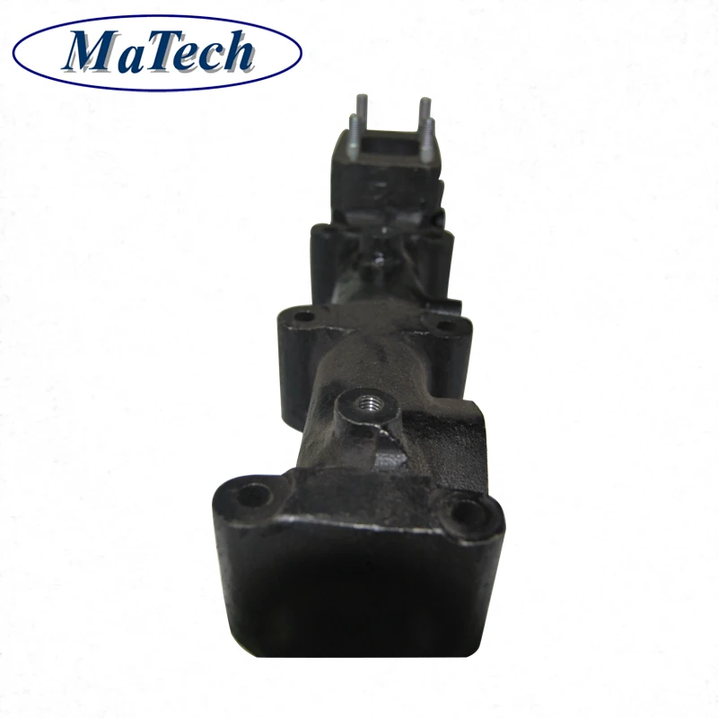 China Manufacturer Custom Cast Iron Car Side Exhaust Manifolds Pipes Component