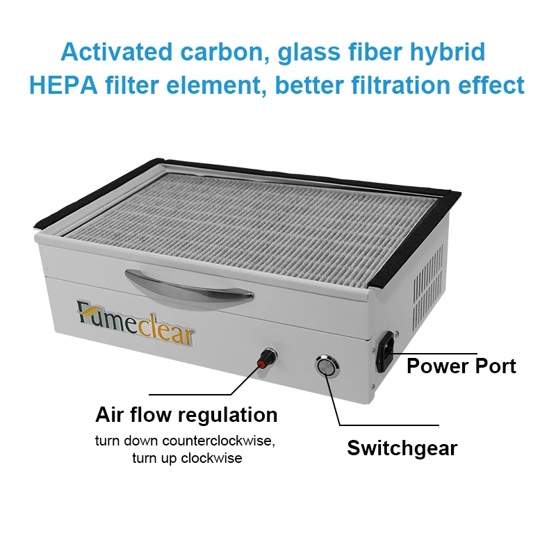 130W Professional Strong Power Nail Dust Collector Fan Vacuum Cleaner Manicure Machine Electric Nail Dust Collector