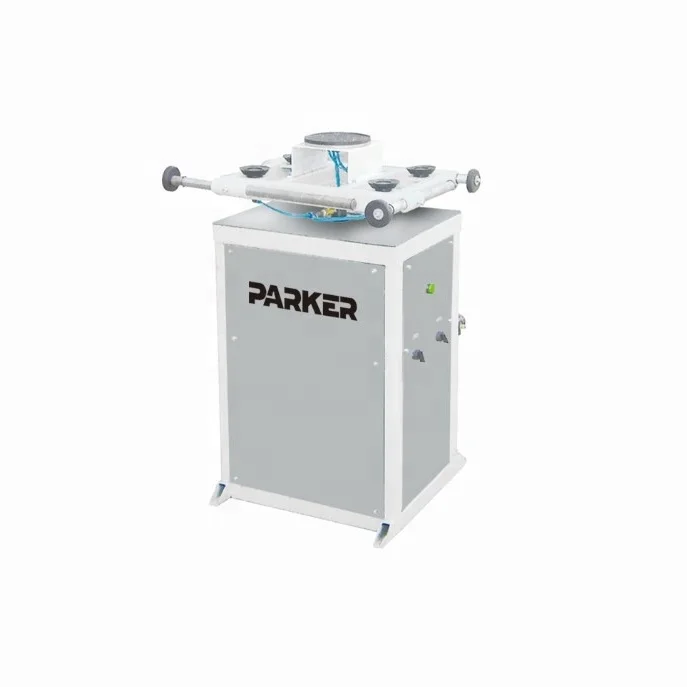 Eeay operate Rotary Coating Machine used to spread two-component glue/Insulating glass making high working efficiency machine