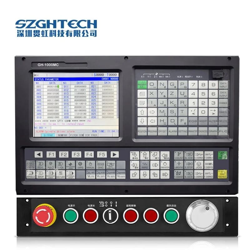  as GSK CNC controller 4 Axis PLC Absolute Milling Controller For