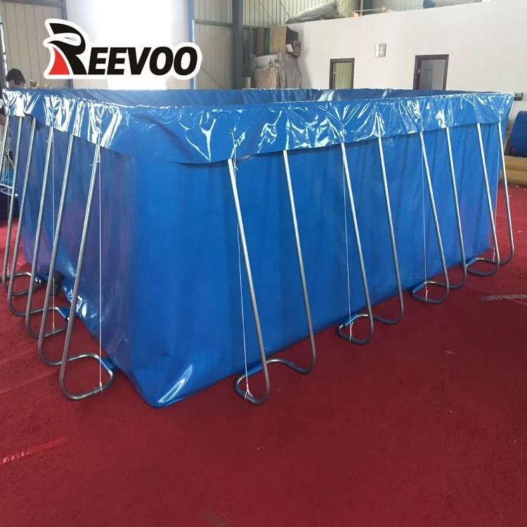 Agriculture durable pvc tarpaulin water tank fish farming tank