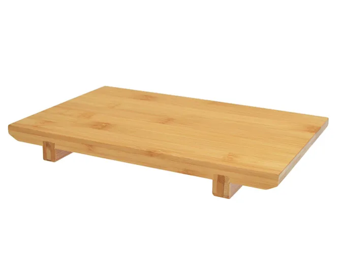 Японский бамбуковый поднос для суши, Бамбуковая тарелка для суши из сосны, оптовая продажа