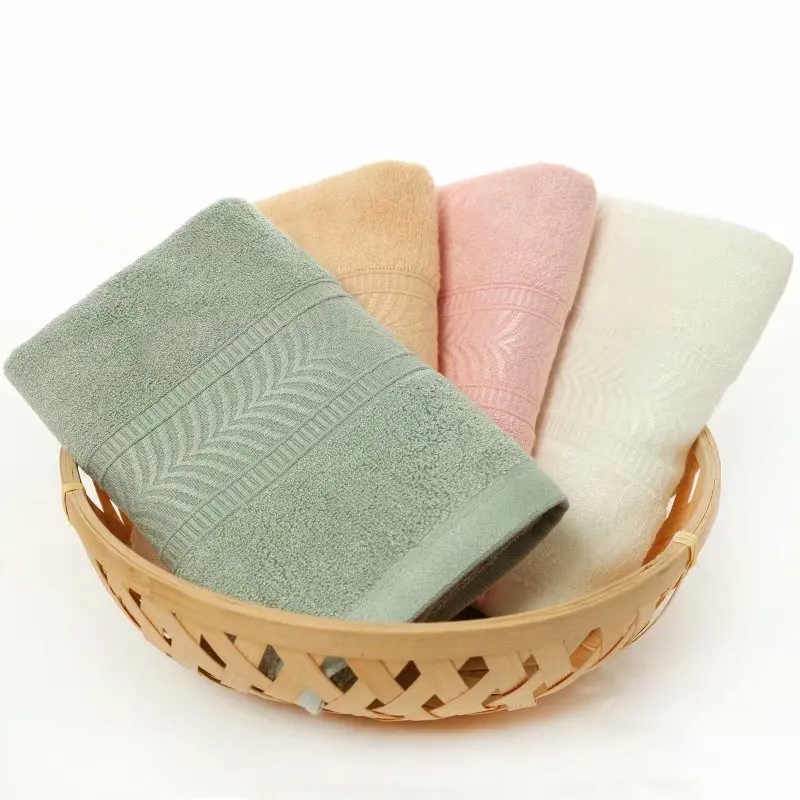 Hot Sale70x140cm High Quality Premium Organic Soft Big Size Ultra Absorb Bamboo Fiber Face Bath Towel