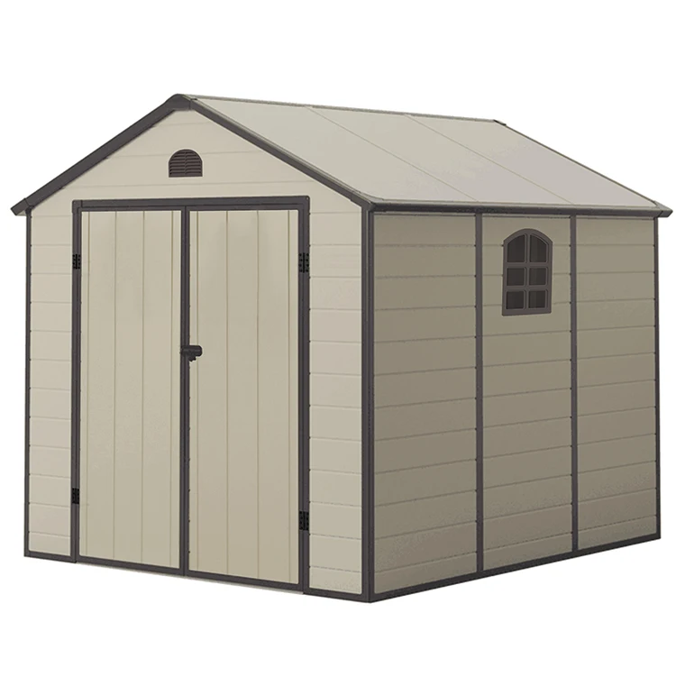 1.98m2 popular resin Garden Storage with vertical door