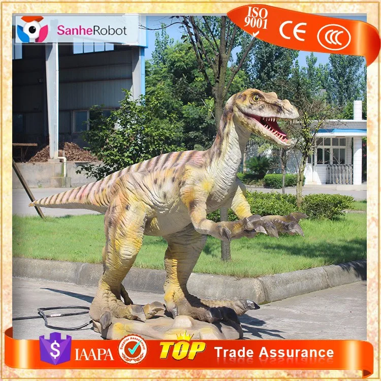 Theme park large animatronic dinosaur model 3D Alive Giganotosaurus animatronic