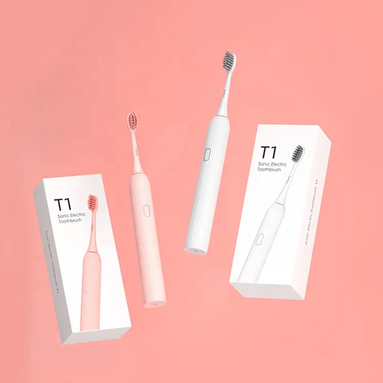 OEM Private Label Whitening USB Charging Rechargeable Smart Soinc Adults Electric Toothbrush With TUYA APP