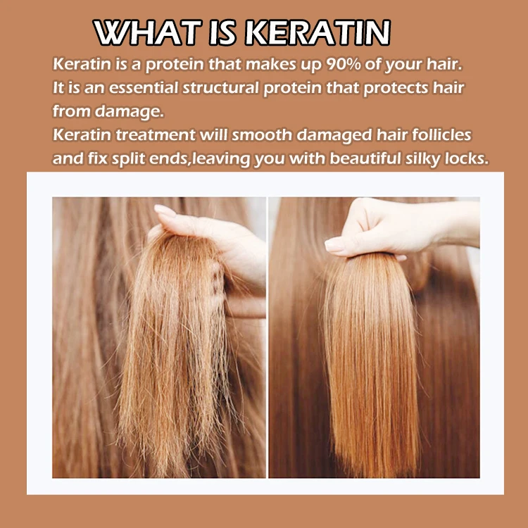PRO-TECHS Keratin 0+ Premium Hair Care & Treatment Products Salon Straighten Shampoo and Conditioner Hair Mask Oil Curl Cream