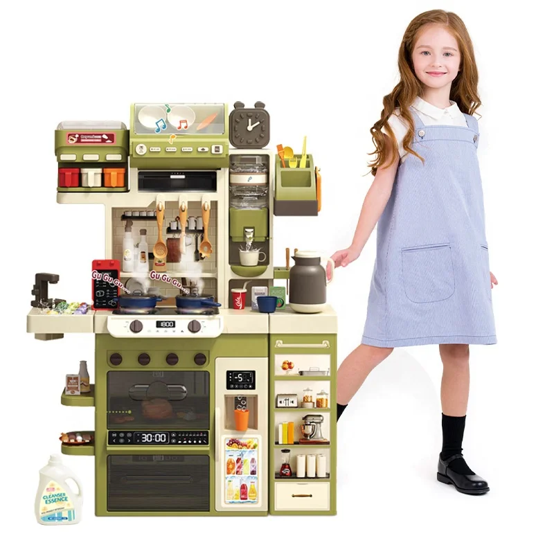 Многофункциональная детская кухонная игрушка из пластика для ролевых игр дома шеф-повара 71 шт. игрушки большого размера детей