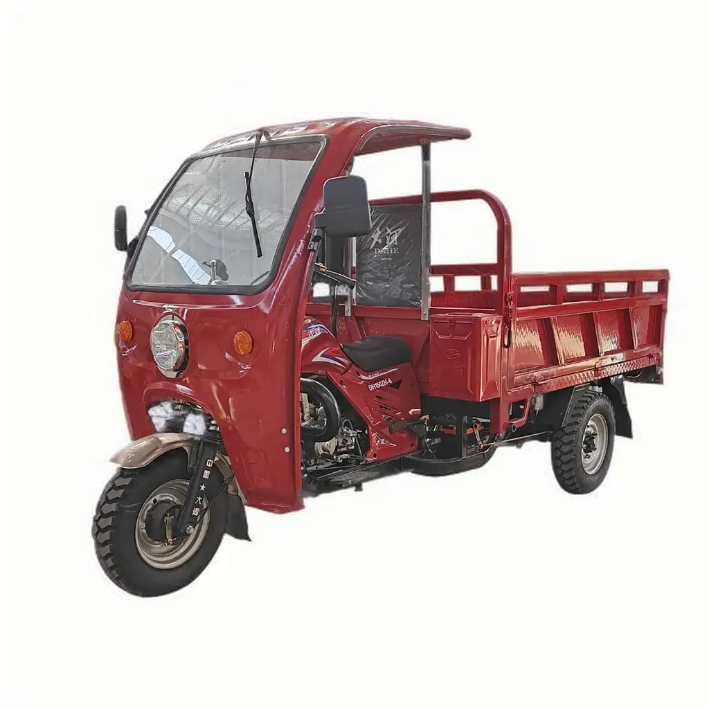 Hot Selling Motorized Tricycle Gasoline Motorcycle 3 Wheel Motorcycle Open Cargo