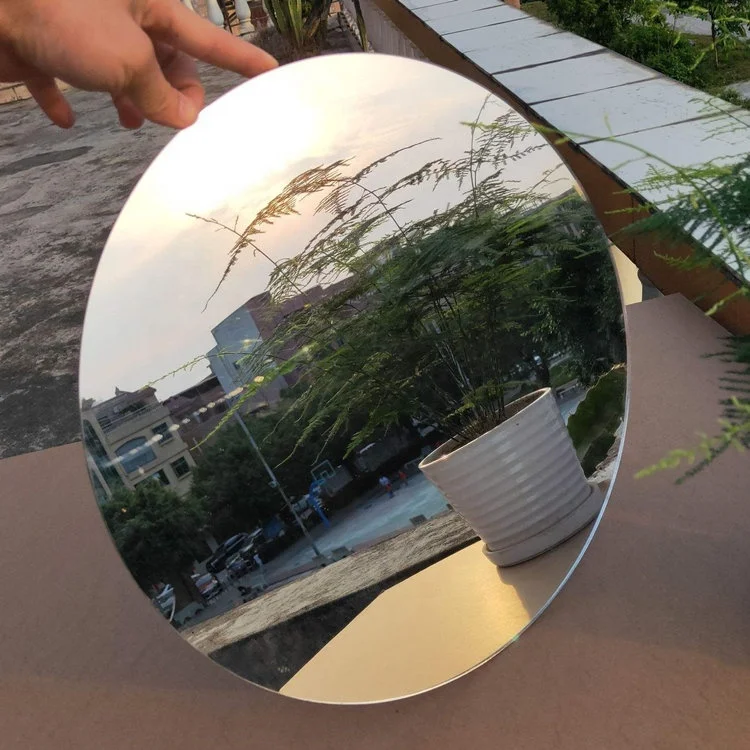 China Factory 2mm 3mm Gold Mirror Acrylic Sheet for Decoration Displays