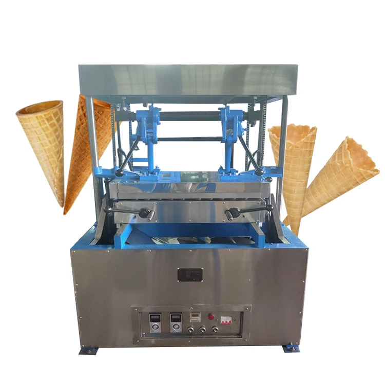 Factory Price Edible Waffle Cup Maker Machine Ice Cream Cone Making Machine