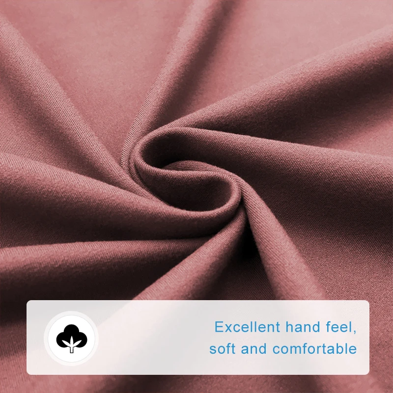high quality fabric bare polyester double face scrub 210g suitable for intense exercise yoga wear