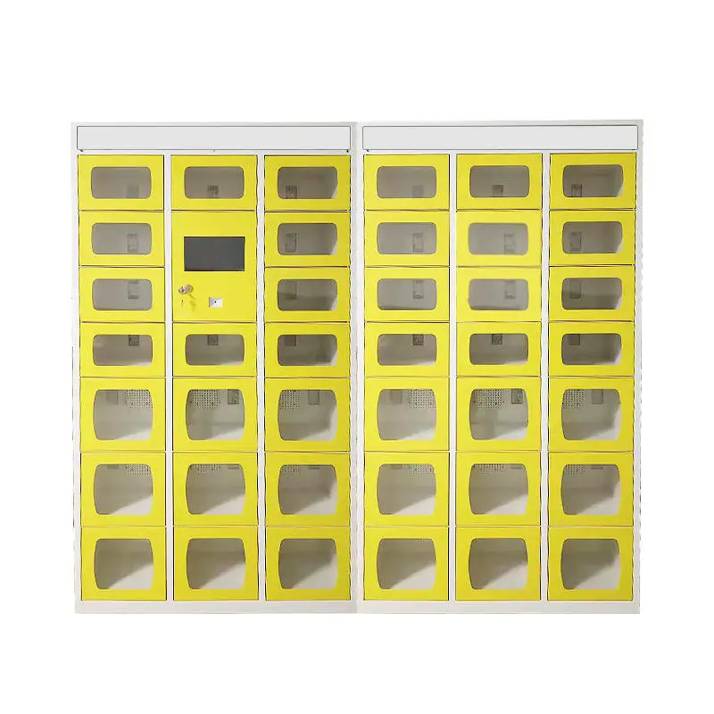 Delivery Fast Smart Food Locker Parcel Smart Intelligent Steel Lockers Food Delivery Electronic Restaurant Locker