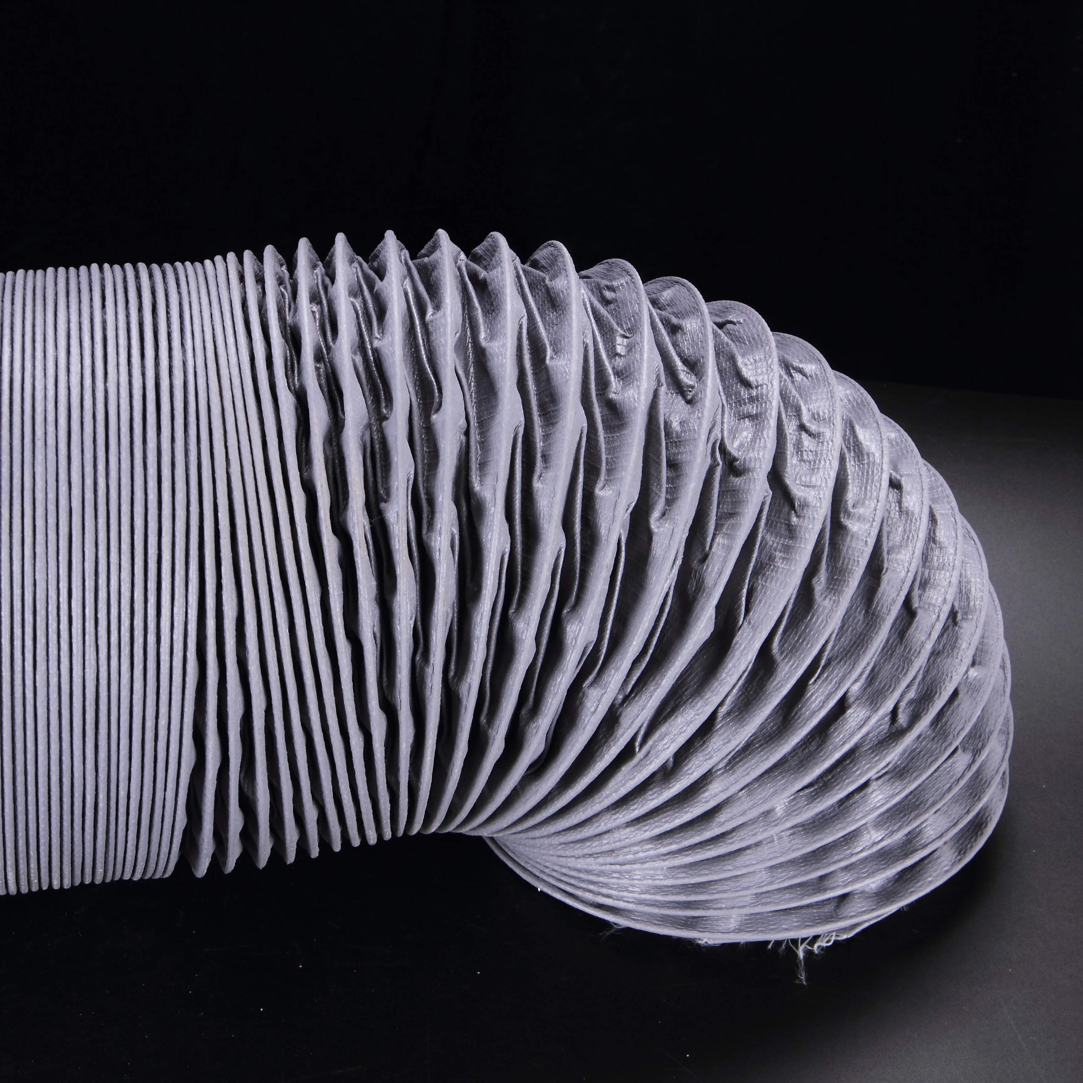 PVC Coated Fabric Duct Fume Extraction Hose for Air Cleaning Equipment Premium Quality PVC for Efficient Air Cleaning