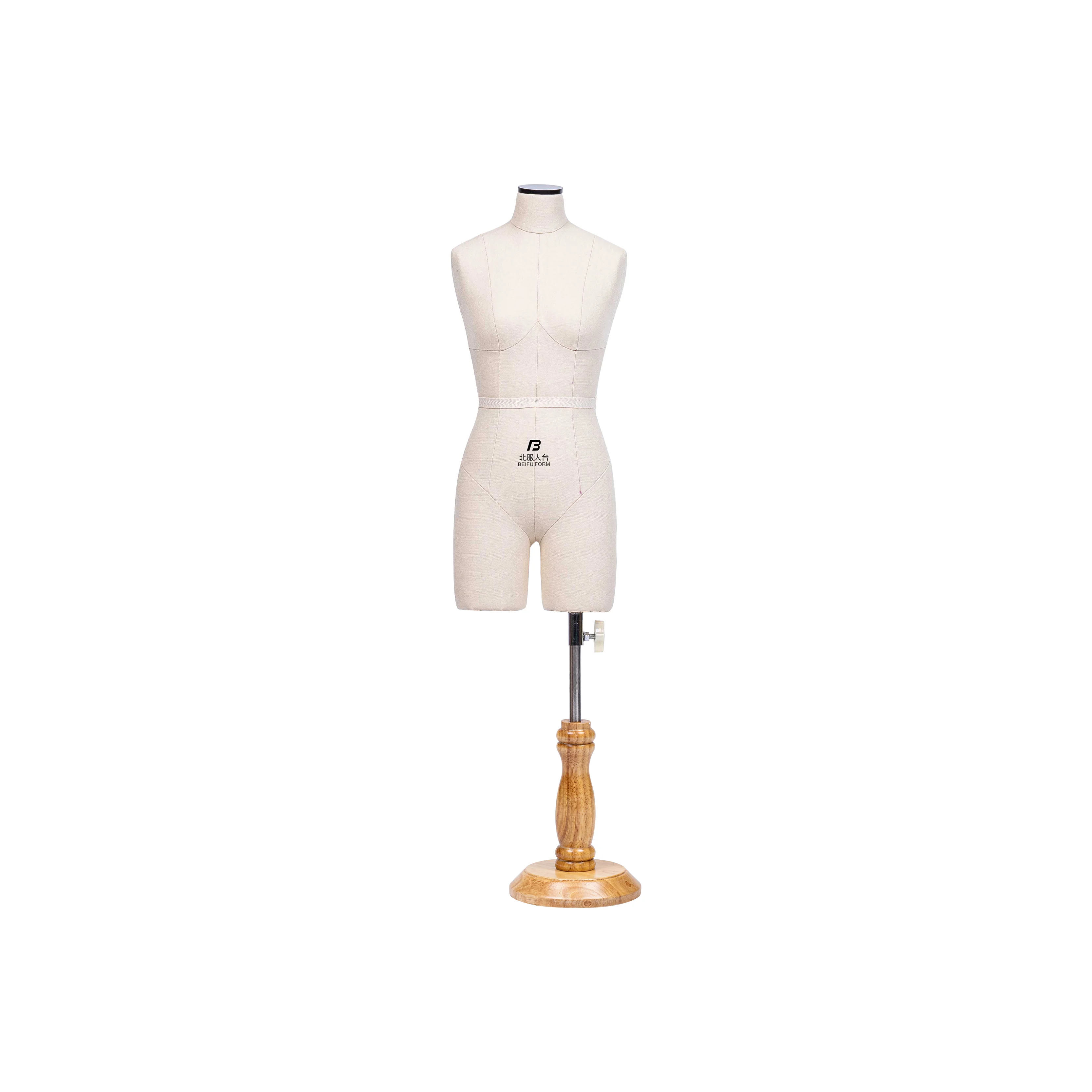 Beifuform mini  size mannequin French 1/2   dress form for tailor dummy half scale form manikin