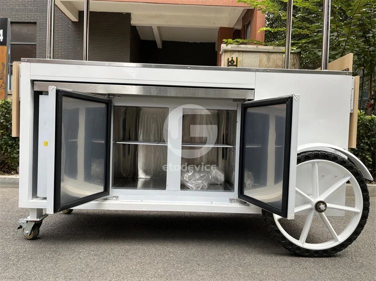 Online Exclusive Ice Cream Food Van Popsicle Stand