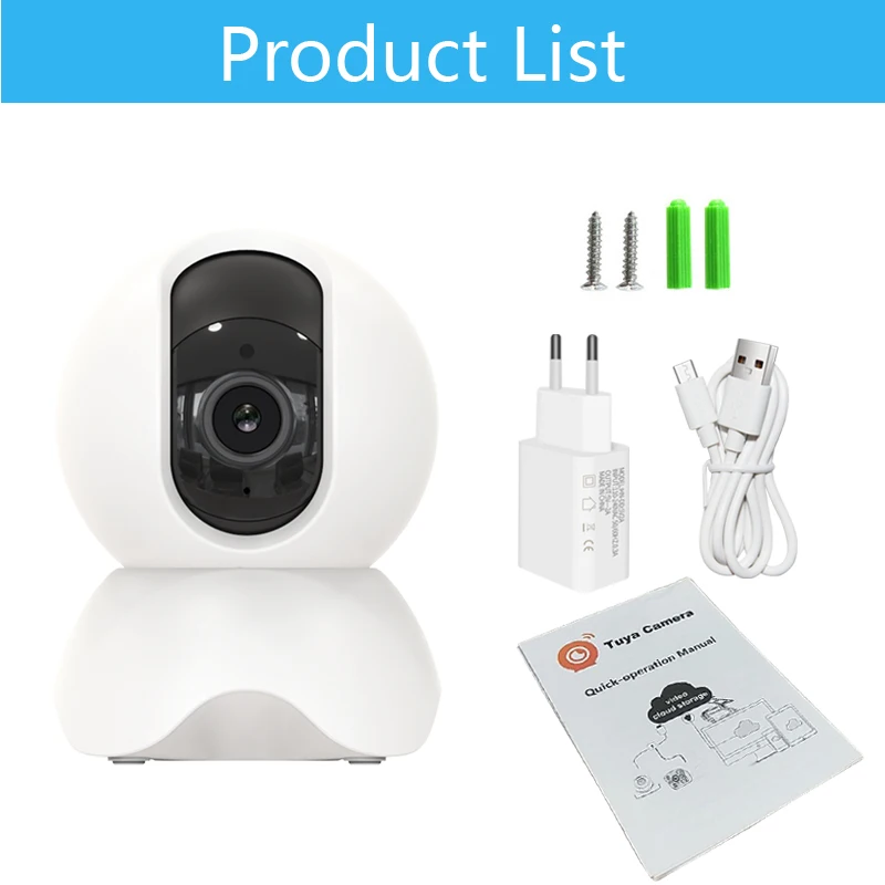 Tuya App support 1080p wireless security cameras system 720P baby monitor hidden IP camera mini cctv wifi camera