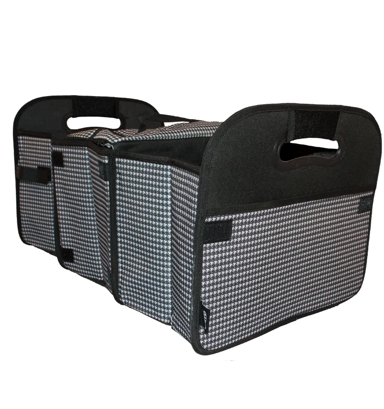 Car Trunk Organizer With Cooler Extra Large Collapsible Auto 2 In 1 Organizer