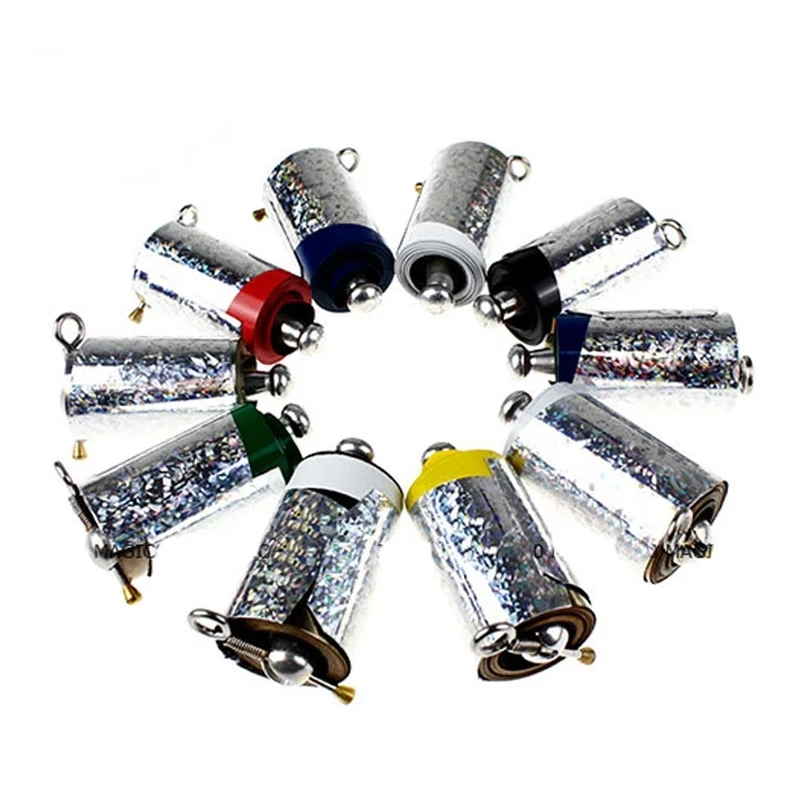 Portable Stainless Steel Telescopic Stick Sliver Metal Magia Props Stage Magic Tricks Magic Wand toy Pocket Self-defense Weapon