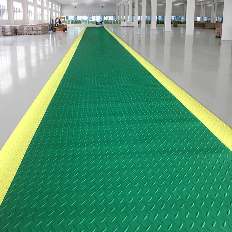 wholesale Non-slip PVC Roll/ Mat Anti Slip Rubber Sheet mats Pvc Vinyl Roll Flooring Mats