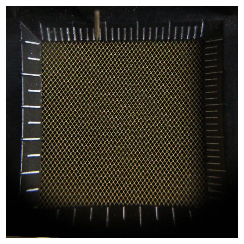 Free Sample Fine Holes Breathable Soft 100% Nylon Rhombus Tulle Fabric For Garment