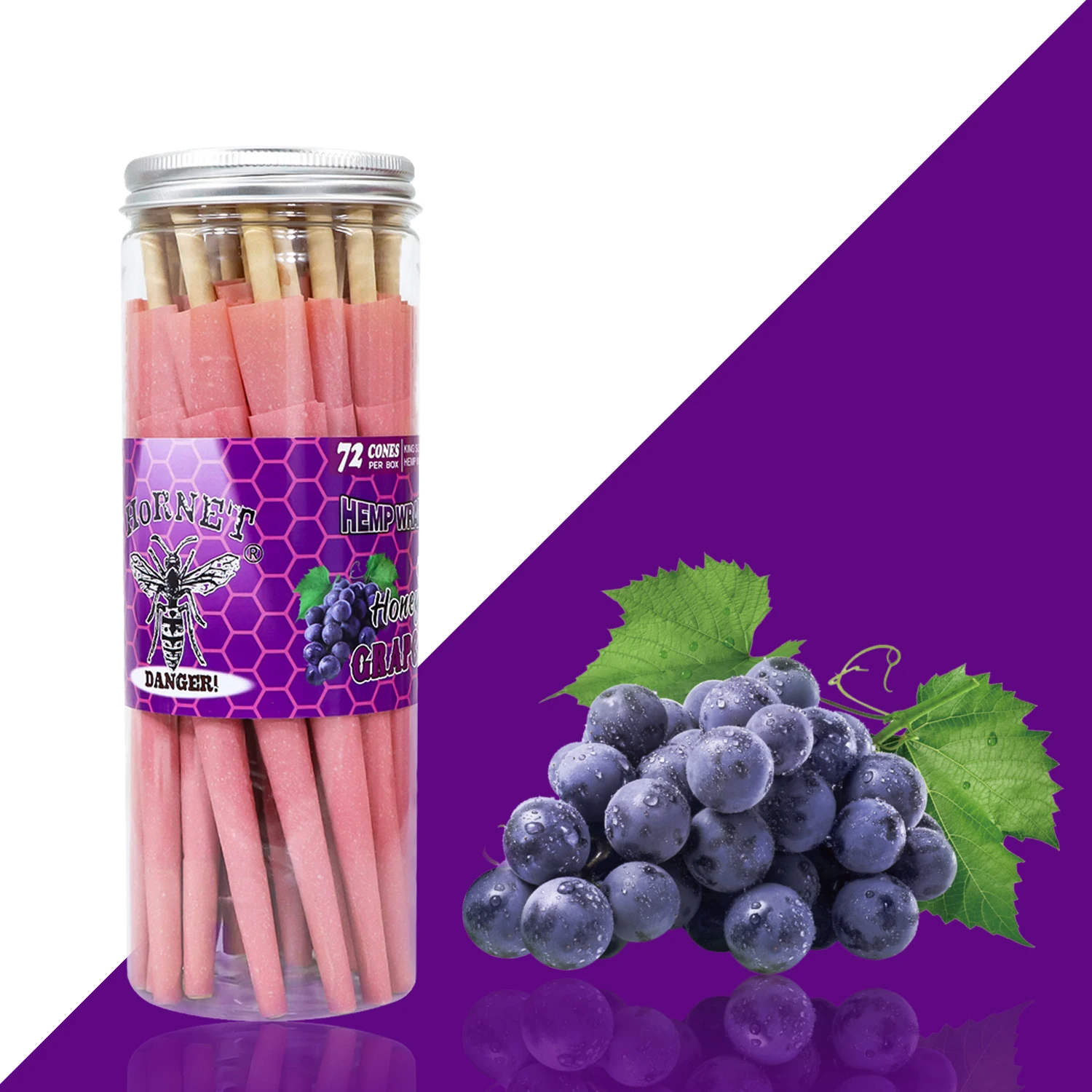 HORNET Series 110mm Flavored Cigar Paper Pink Cigarette Paper Rolling Paper Hot Selling Smoking Accessories