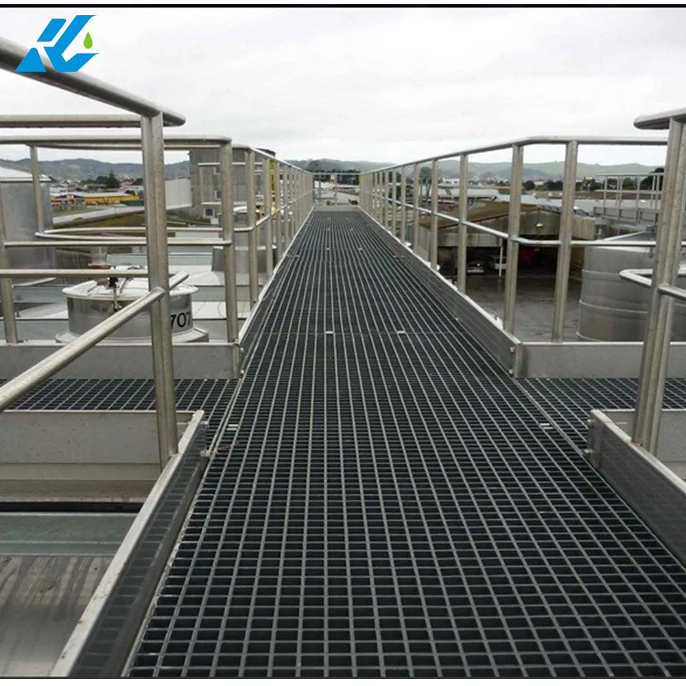 Fiberglass/frp grating for sewage treatment plants and cooling tower